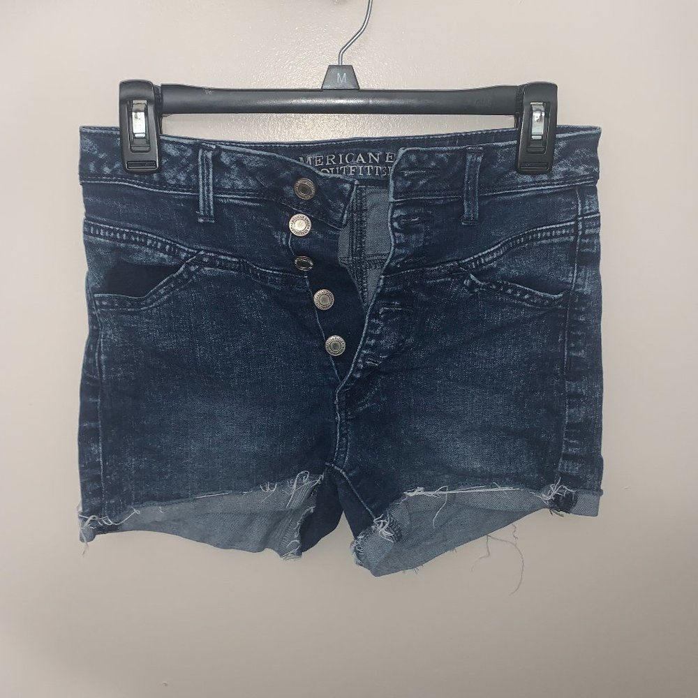 American Eagle Hi-Rise Super Stretch Jean Shorts